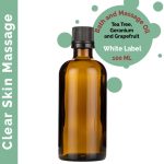 Tiszta Bőr Masszázsolaj  - 100ml - Címke Nélkül