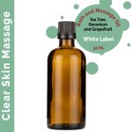 Tiszta Bőr Masszázsolaj  - 100ml - Címke Nélkül