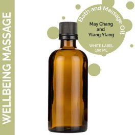   Egészségerősítő Masszázsolaj  - 100ml - Címke Nélkül
