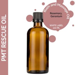 PMS Tünetenyhítő  Masszázsolaj - 100ml - Címke Nélkül