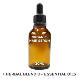 Organikus Hajszérum - címke nélkül 30ml - Gyógynövény