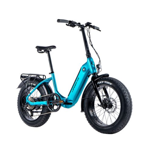 Leader Fox CODY FAT BIKE,20" M:2024-1elektromos kerékpár, türkizkék