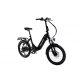 Capriolo E-BIKE Folding 20 M:2025 fekete elektromos kerékpár