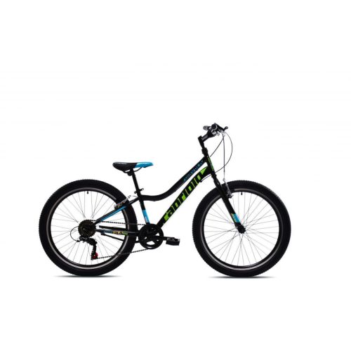 Capriolo DIAVOLO 400 24"/12" fekete-zöld hegyikerékpár