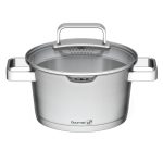 G21 Gourmet Magic 9 darabos edénykészlet fedővel, rozsdamentes acél