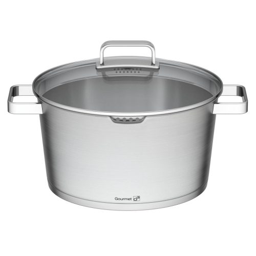G21 Gourmet Magic 28 cm átmérőjű főzőedény, rozsdamentes acél