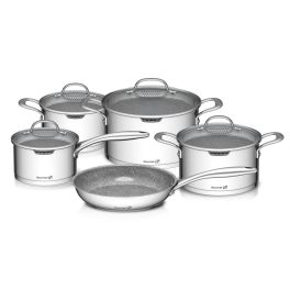   G21 Gourmet Miracle 9 darabos edénykészlet  rozsdamentes acél / greblon