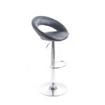 G21 Orbita bárszék, fekete, műbőr