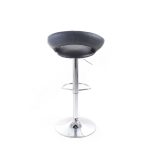 G21 Orbita bárszék, fekete, műbőr