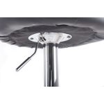 G21 Aletra bárszék, fekete, műbőr