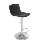 G21 Lima bárszék, fekete, anyag