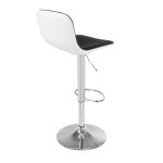 G21 Lima bárszék, fekete, anyag