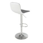 G21 Lima bárszék, szürke, anyag