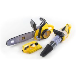   G21 játék -  DELUXE TOOLS elemes lombfúvó és motoros fűrész