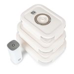 G21 vákuumtároló doboz készlet pumpával, 4 db