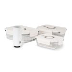 G21 vákuumtároló doboz készlet pumpával, 4 db