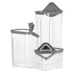 G21 élelmiszertároló doboz szett – 3 db