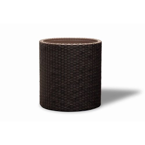 Keter Cylinder M virágcserép, barna