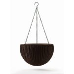 Keter Hanging Sphere függesztett virágtartó, whiskey barna