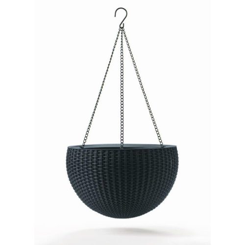 Keter Hanging Sphere függesztett virágtartó, grafit