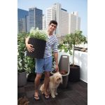 Keter Cylinder L virágcserép, szürke