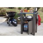 Keter UNITY 105L grill asztal barna