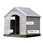 Curver Dog House  kutyaház, szürke