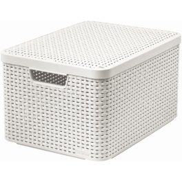 Box Curver Style L 30L tetővel, fehér