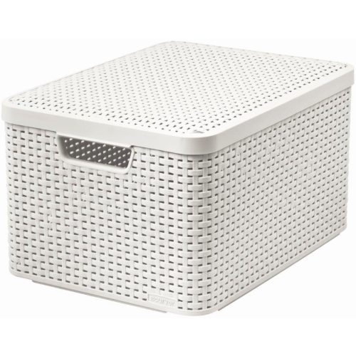 Box Curver Style L 30L tetővel, fehér