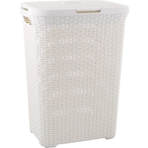 Curver Style szennyestartó kosár 60L krém fehér