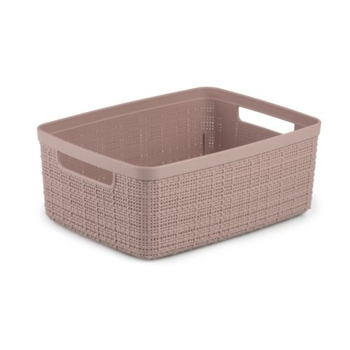 Curver Jute S doboz 5L rózsaszín