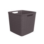 Curver Jute Cube doboz 17L szürke