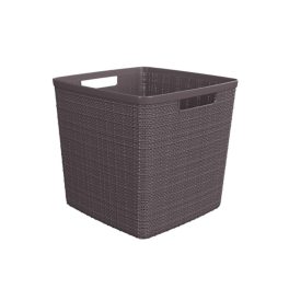 Curver Jute Cube doboz 17L szürke