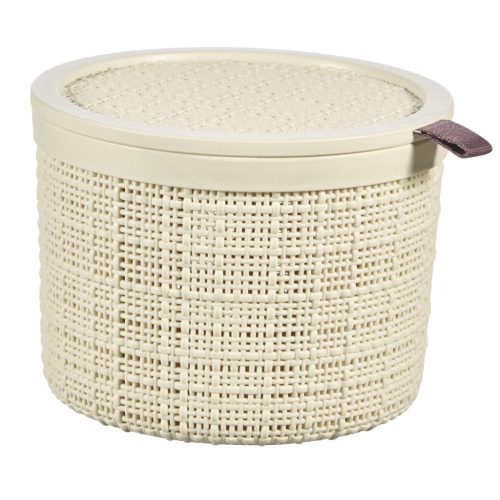 Curver Jute doboz kerek 2L bézs