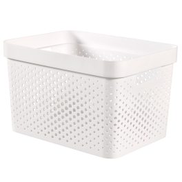 Curver Infinity Dots doboz 17L fehér