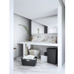 Curver Jute szennyeskosár 58L fedéllel szürke