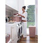 Curver Jute szennyeskosár 46L rózsaszín