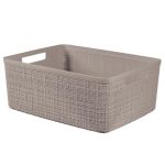 Curver Jute M 12 l taupe tárolódoboz