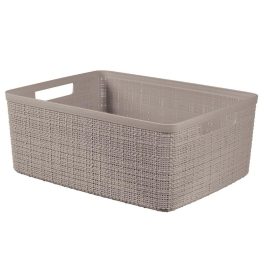Curver Jute M 12 l taupe tárolódoboz