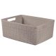 Curver Jute M 12 l taupe tárolódoboz