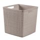 Box Curver Jute Cube 17L taupe