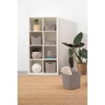 Box Curver Jute Cube 17L taupe
