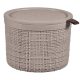 Curver Jute kerek tárolódoboz 2L taupe