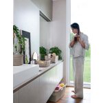 Curver Jute 46 l szennyestartó kosár taupe