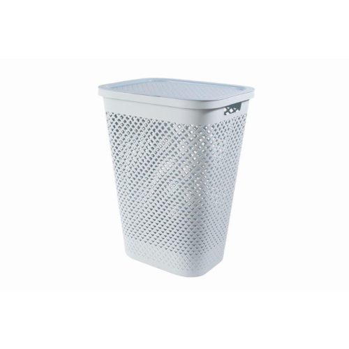 Curver Pure 55 l kék szennyestartó fedéllel