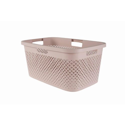 Curver Pure 47 l szennyestartó kosár rózsaszín