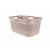 Curver Pure 47 l szennyestartó kosár rózsaszín