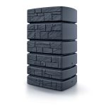 Prosperplast TOWER STONE hordó antracit 500l