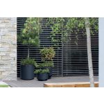 Prosperplast FURU ROUND LOW ECO WOOD kaspó 25 cm naturo