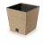Prosperplast FURU SQUARE LOW ECO WOOD kaspó 24 cm naturo